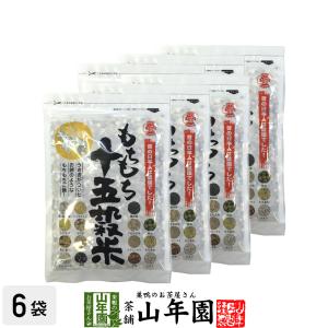 もちもち十五穀米 280g×6袋セット 雑穀米 ヘルシー おいしい 美味しい 健康 自然食品 送料無料int｜巣鴨のお茶屋さん山年園