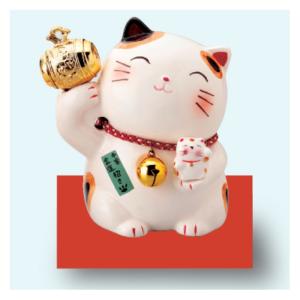 金運アップグッズ 招き猫 置物 金運招福 千客万来 幸せ 新築祝い