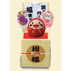 高崎だるま 縁起だるま 1号（高さ9cm）赤 群馬県指定ふるさと伝統工芸