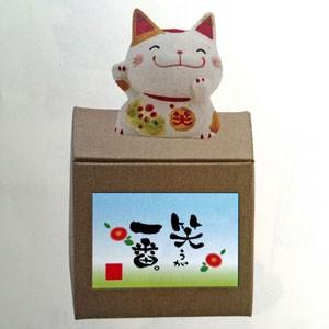 猫 置物 笑うが一番(猫) 送料無料｜yamaneen