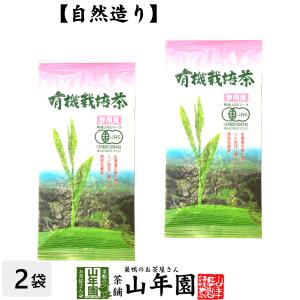日本茶 お茶 茶葉 静岡産 有機栽培茶 100g×2袋セット 送料無料