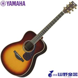 YAMAHA エレアコギター LS16 ARE / BS（ブラウンサンバースト）｜yamano-gakki