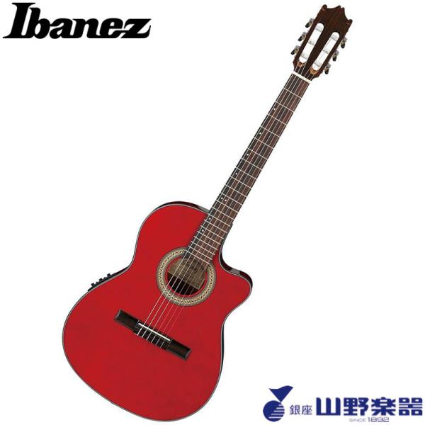 Ibanez エレアコギター GA30TCE-TRD / Transparent Red