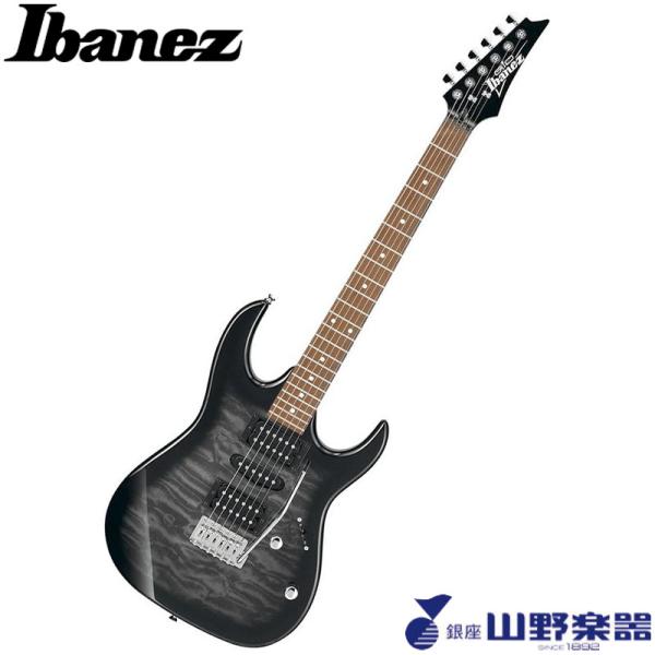 Ibanez エレキギター GRX70QA-TKS / Transparent Black Sunb...