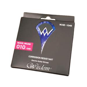 Wisdom Guitars コーティング弦 STRINGS WCSE-1046 3SET Pack｜yamano-gakki