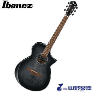 Ibanez エレアコギター AEWC400-TKS / Transparent Black Sunburst High Gloss｜yamano-gakki