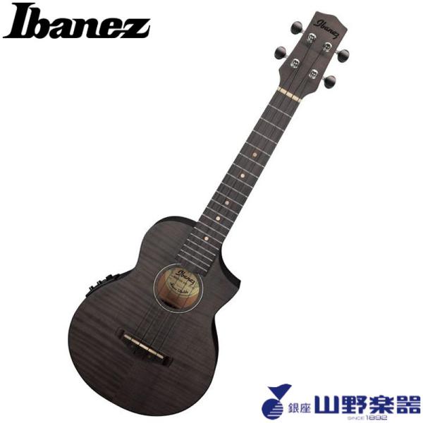 Ibanez ウクレレ UEW12E-BIF / Black Ice Flat