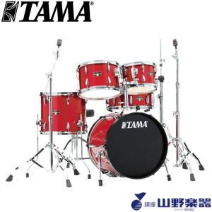 TAMA 18"バスドラムキット シンバル無し 一括セット IMPERIALSTAR IP58H6-BRM / バーント・レッド・ミスト｜yamano-gakki