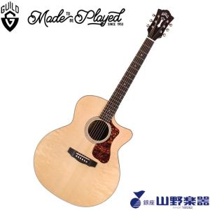 GUILD エレアコギター F-240E / Natural : 山野楽器 楽器専門Yahoo