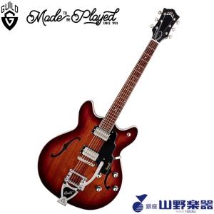 【最安値】アイバニーズ　フルアコ　AF75　エレキギター Ibanez AF75-BS Artcore series フルアコ〈アイバニーズ