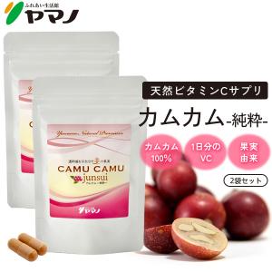 ヤマノ カムカム サプリ 天然 ビタミンC サプリメント カムカム 純粋 2個セット 抗酸化 フルーツ 果実 100%
