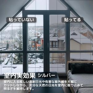窓ガラスフィルム マジックミラー 窓 目隠し ...の詳細画像1