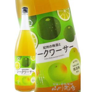 お中元 2026 ギフト 紀州の梅酒とシークワーサー 1.8L 和歌山県 中野BC 梅酒 リキュール