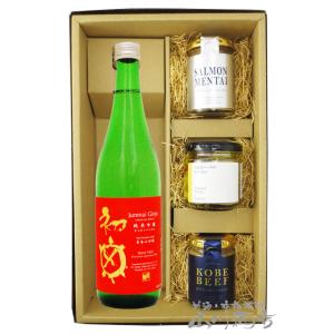 日本酒 おつまみセット 初亀 べっぴん 辛2 ( からから ) 純米吟醸 720ml ＋ おつまみ ...