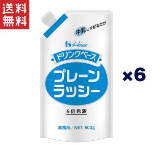 ハウス食品 キャップ付きドリンクベース チャイ 800g 業務用×6個セット ハウス食品 キャップ付きドリンクベース チャイ 800g 業務用×6個セット
