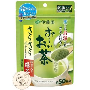 伊藤園 おーいお茶 さらさら抹茶入り緑茶(40g)6袋セット｜ヤマサキオンラインストア
