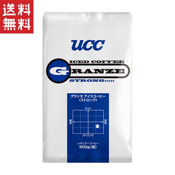 UCC上島珈琲 UCC グランゼストロングアイスコーヒー(豆)  AP500g
