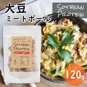 大豆ミート 【120g】【乾燥・ミートボールタイプ】 ソイプロテイン コレステロールフリー ソイフィ...