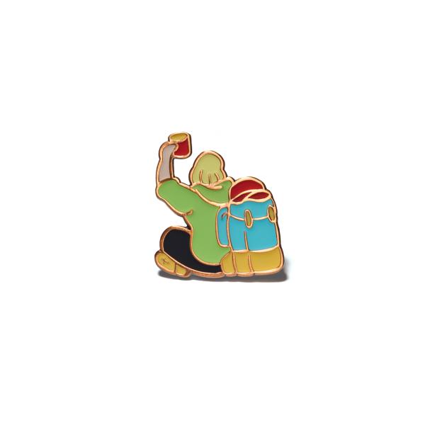 Yamasanka Pins　山に乾杯ガール