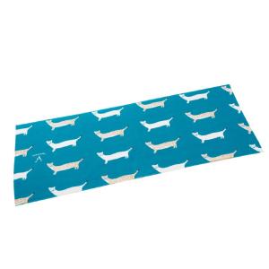 山のてぬぐい　オコジョの衣替え