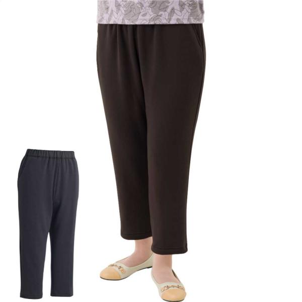 裏シャギーおしりスルッと パンツ S M L LL 3L 大きいサイズ 裏シャギー シニアファッショ...