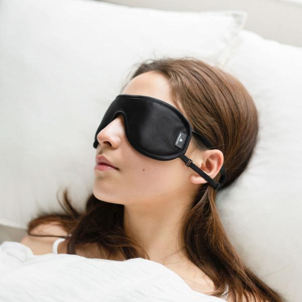 メディカーボン アイマスク フリーサイズ 炭繊維 医療用途に開発 炭100% リカバリーウェア