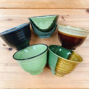 Zen 楽窯庵 10cm 三角小鉢 5個セット 日本製 美濃焼 食器 陶器 うつわ