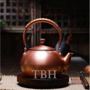 在庫品限り！ 紫銅 銅製ポット お茶沸かし やかん ティーポット