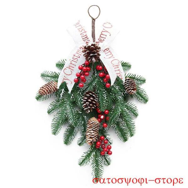 クリスマスリース オーナメント クリスマス置物 クリスマス飾り クリスマス雑貨 デコ 窓 かざり プ...