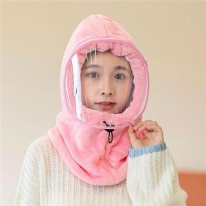 ネックウォーマー 帽子 裏起毛 ボア フードウォーマー スヌード レディース スキー 暖かい 防寒 防風 秋冬 自転車 バイク 登山 寒さ対策｜yamashita-mst