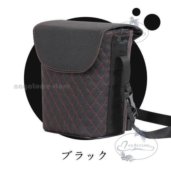 車ゴミ箱 車載用 ゴミ袋 ダストボックス 携帯ゴミ箱 後部座席 多機能 荷物収納 隙間収納 小物入れ...