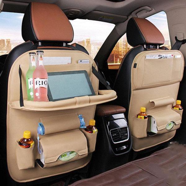 車収納 後部座席 シートバッグ シートポケット カー用品 車載 小物入れ マルチポケット 大 容量 ...