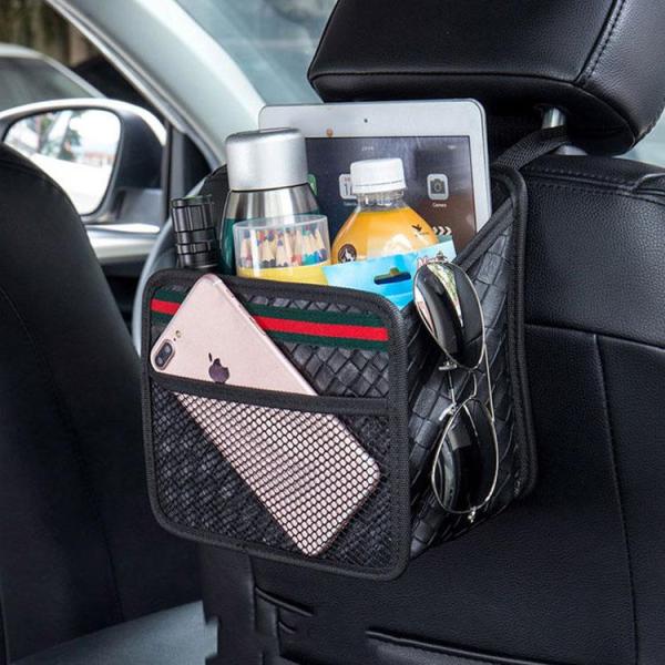 車ゴミ箱 車載用 ゴミ袋 ダストボックス 携帯ゴミ箱 折り畳み式 荷物収納 隙間収納 小物入れ 便利...