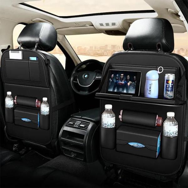 車収納 後部座席シートバッグ シートポケット カー用品 車載 小物入れ マルチポケット 大容量 ホル...