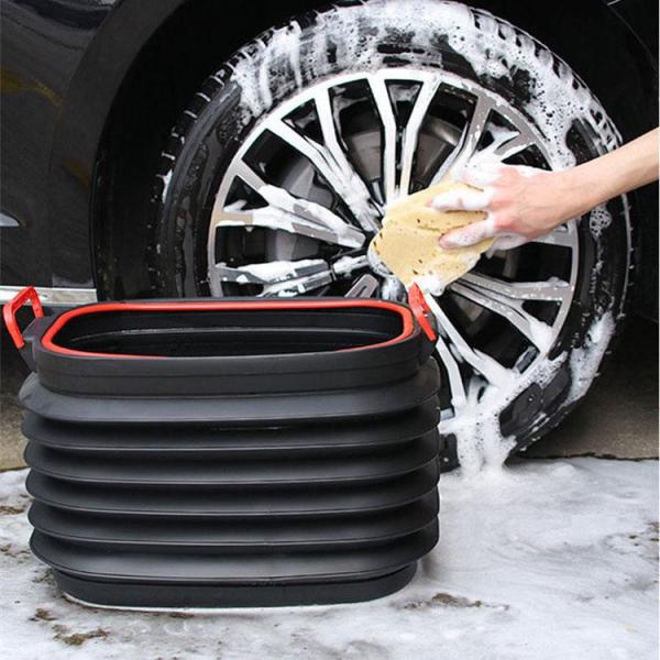 車ゴミ箱 車載用 ゴミ袋 ダストボックス 携帯ゴミ箱 荷物収納 隙間収納 小物入れ 便利グッズ 簡単...