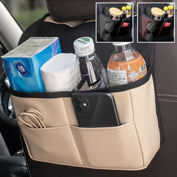 車収納 後部座席 シートバッグ シートポケット カー用品 車載 小物入れ マルチポケット 大容量 ホ...