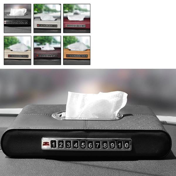 車 ティッシュ　車用ティッシュボックス 車用ティッシュカバー　置き型 ティッシュケース 便利 車用品...