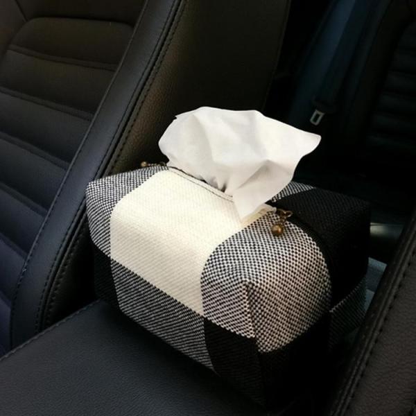 車 ティッシュ　車用ティッシュボックス 車用ティッシュカバー　置き型 ティッシュケース 便利 車用品...