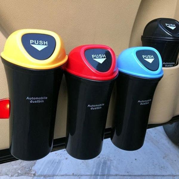 車ゴミ箱 車載用 ゴミ袋 ダストボックス 携帯ゴミ箱 荷物収納 隙間収納 小物入れ 便利グッズ 簡単...