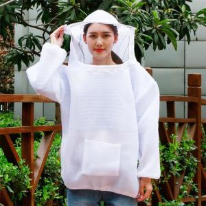 2点セット 養蜂 防護服 作業服 作業着 害虫駆除 虫よけ 防虫 農作業 草刈り　ガーデニング アウトドア 隙間なし日焼け対策｜yamashita-mst