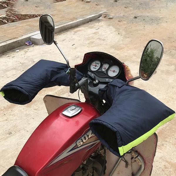 【値下げ】バイク用手袋 バイクハンドルカバー 防水防風 ハンドルウォーマー バイク防寒カバー 電動自...