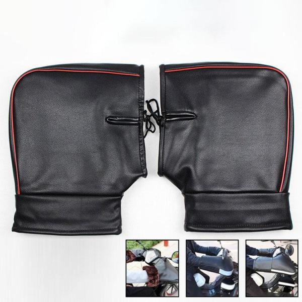 【特価】バイク用手袋 バイクハンドルカバー 防水防風 ハンドルウォーマー バイク防寒カバー 電動自転...