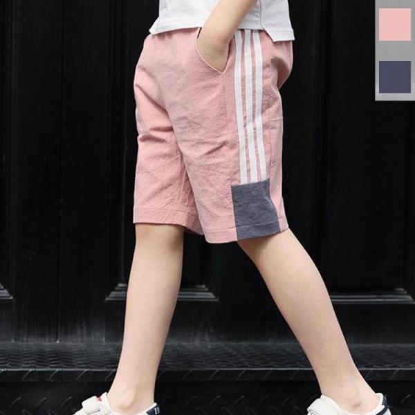 ショートパンツ キッズハーフパンツ 春夏 子供短パン ジュニアショーツトレンドカジュアルリゾートカジ...