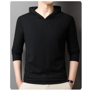 Tシャツ 長袖 メンズ フード付き 薄手 ス ゆったり 無地 スポーツ 秋用 おしゃれ シンプル カジュアル プレゼント 父の日 旅行