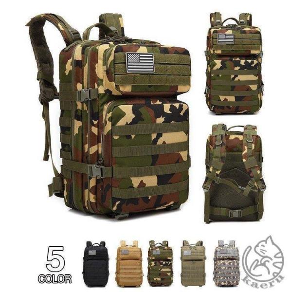 【特価】防災リュック リュックサック 迷彩リュック 大容量 バックパック 登山 サバゲー タクティカ...