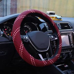 ハンドルカバー ステアリングカバー カーハンドルカバー 普通車 汎用 自動車内装 ドライビング カー用品 便利グッズ 内装パーツ プレゼント｜yamashita-mst