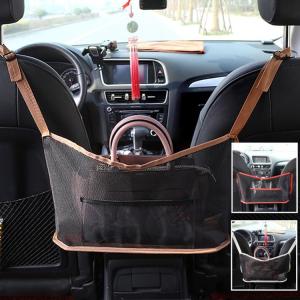 車収納 後部座席 シートバッグ シートポケット カー用品 車載 小物入れ マルチポケット 大容量 ホルダー 車用収納バッグ ティッシュケース 汎用｜yamashita-mst