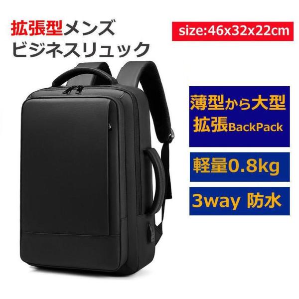 ビジネスバッグ　メンズ　リュックサック ビジネスリュック メンズバッグ バックパック 通勤バッグ ビ...