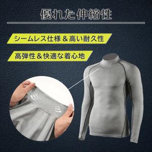 コンプレッションインナー アンダーシャツ 長袖...の詳細画像4