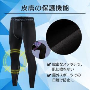 コンプレッションタイツ レギンス メンズ スポ...の詳細画像4